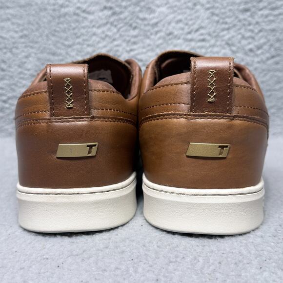 True Linkswear FS Tour Mens Size 13 Spikeless Golf Shoes Wingtip Brown Leather - Picture 4 of 10